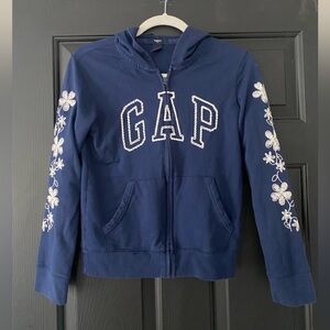 Gap Embroidered Zip Up